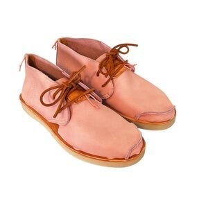 Satorisan Benirras‎ Mid Astex Leather Slip-Ons Pink size 40EU